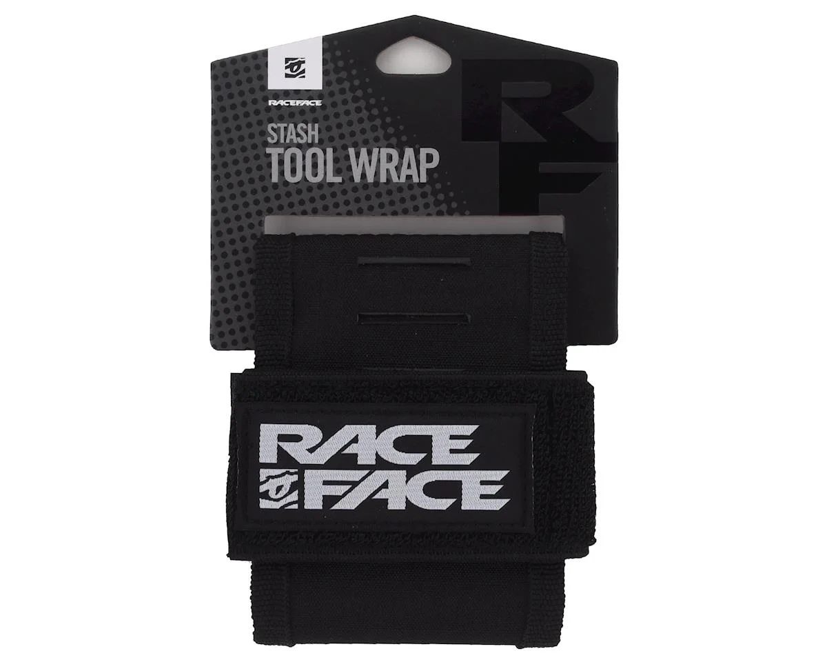 Race Face Stash Tool Wrap (Black) (One Size) - view 3